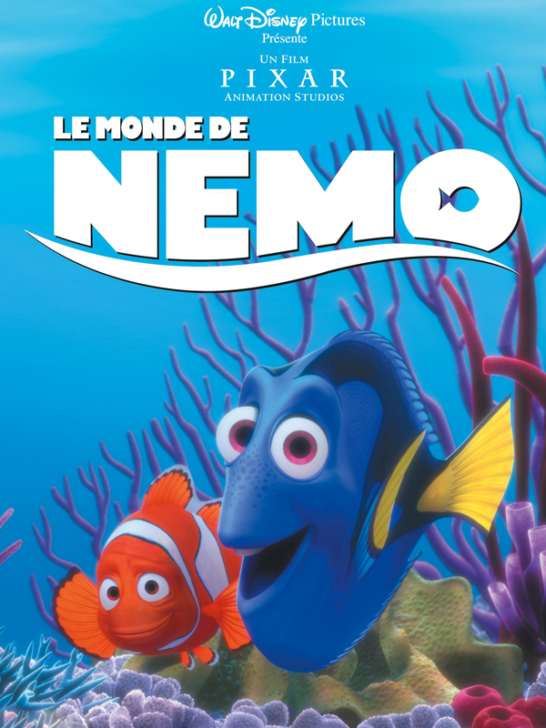 Affiche Monde de Nemo red